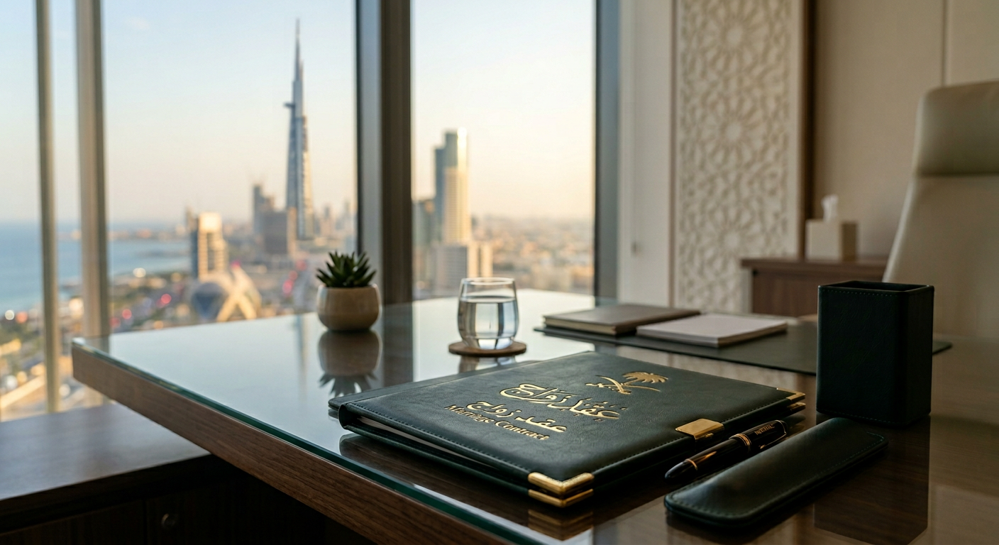 مكتب تصريح زواج بجدة لتخليص المعاملات الرسمية.